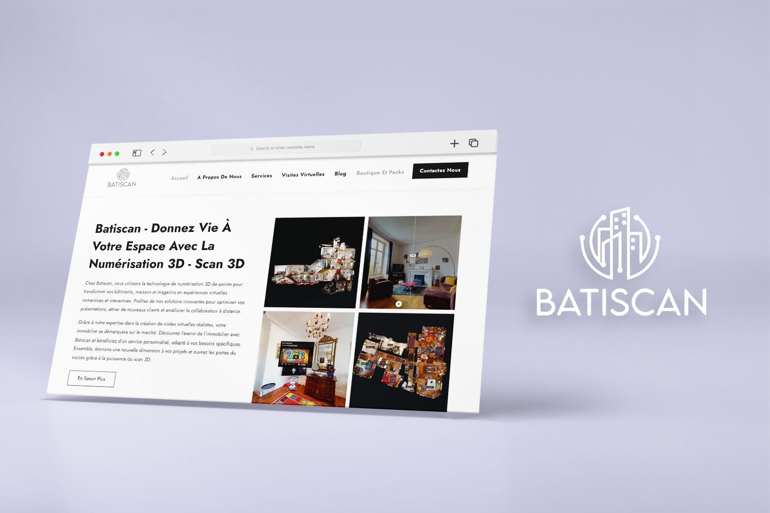 Batiscan – Website Creation in Digital Real Estate